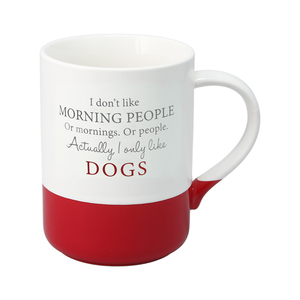 Only Like Dogs by A-Parent-ly - 18 oz Mug
