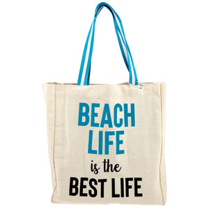 Beach Life by Check Me Out - 100% Cotton Twill Gift Bag