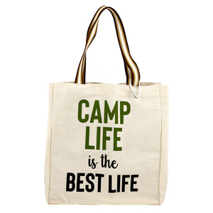 Camp Life by Check Me Out - 100% Cotton Twill Gift Bag