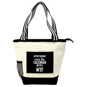 After Tuesday by Check Me Out - Insulated Canvas Lunch Tote