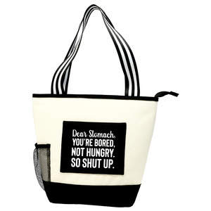 Dear Stomach by Check Me Out - Insulated Canvas Lunch Tote