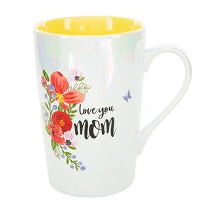 Mom by Bunches of Love - 15 oz Latte Cup