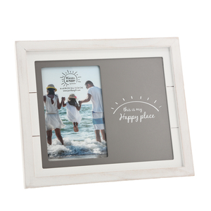 Happy Place by Warm and Fuzzy - 10" x 8.5" Frame (Holds 4" x 6" Photo)