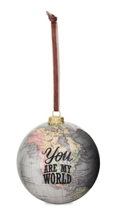 You are my World by Global Love - 100 mm Ornament