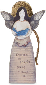 Grandma by Sherry Cook Studio - 5.5" Angel  Ornament