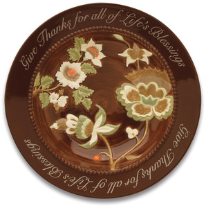 Life's Blessings by Shared Blessings - 8.1" x 1.4" Floral Bowl (Set of 2)