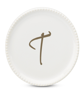 T by Mark My Words - 3.75" Monogrammed Coaster Cap