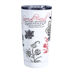 Special Friend by Mark My Words - 20 oz Travel Tumbler