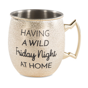 Friday Night by My Kinda Girl - 20 oz Stainless Steel Moscow Mule