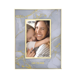 Love You Mom by Love You - 7.25" x 9.75"  Frame
(Holds 4" x 6" Photo)