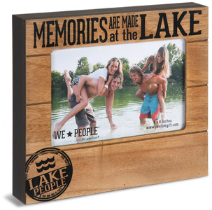 Lake People by We People - 6.75" x 7.45" Frame (holds 4" x 6" photo)