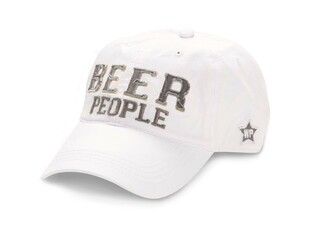 Beer People by We People - White Adjustable Hat