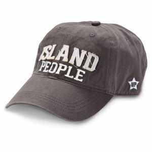 Island People by We People - Dark Gray Adjustable Hat