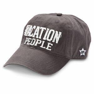 Vacation People by We People - Dark Gray Adjustable Hat