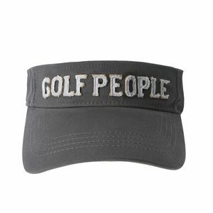 Golf People by We People - Dark Gray Adjustable Visor Hat