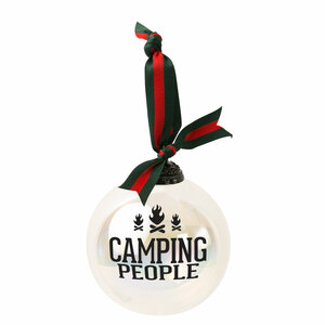 Camping People by We People - 4" Iridescent Glass Ornament