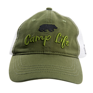 Camp by We People - Olive Green Adjustable Mesh Hat