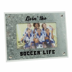 Soccer by We People - 8.5" x 6.5" Frame
(Holds 4" x 6" Photo)
