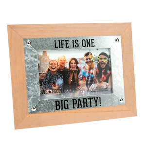 Party People by We People - 9.5" x 7.5" Frame (Holds 6" x 4" Photo)