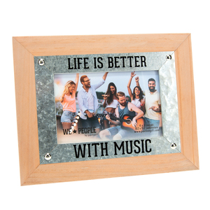 Music People by We People - 9.5" x 7.5" Frame (Holds 6" x 4" Photo)