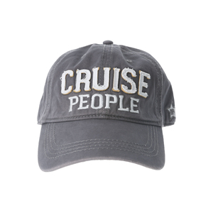 Cruise People by We People - Dark Gray Adjustable Hat