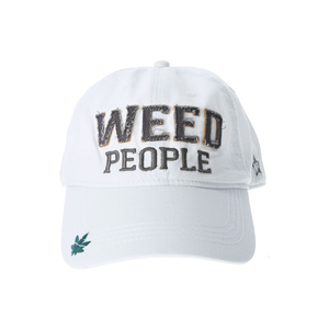 Weed People by We People - White Adjustable Hat