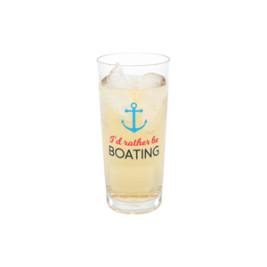 Rather be Boating by We People - 11 oz Tritan Highball Glass