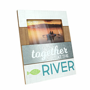 River by We People - 7.75" x 10" Frame (Holds 4" x 6" Photo)
