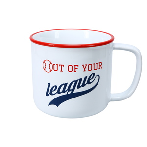 Out Of Your League by We People - 17 oz Mug