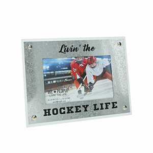 Hockey Life by We People - 8.5" x 6.5" Frame
(Holds 4" x 6" Photo)