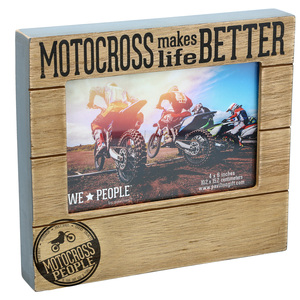 Motocross People by We People - 6.75" x 7.5" Frame (Holds 4" x 6" photo)