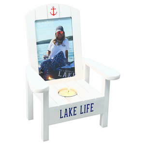 Lake Life by We People - Tealight Photo Frame (Holds 4" x 6" Photo)