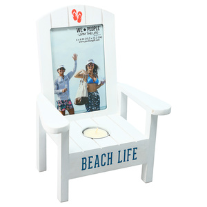 Beach Life by We People - Tealight Photo Frame (Holds 4" x 6" Photo)