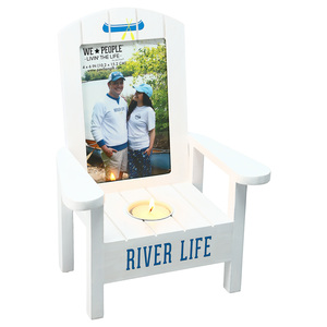 River Life by We People - Tealight Photo Frame (Holds 4" x 6" Photo)