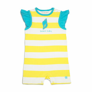 Beach Baby by We Baby - 6-12 Month Girl Romper