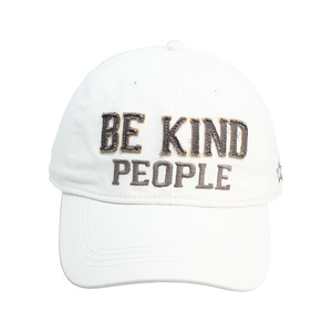 Be Kind People by We People - White Adjustable Hat