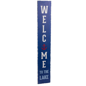 Welcome to the Lake by We People - 48" Wooden Sign