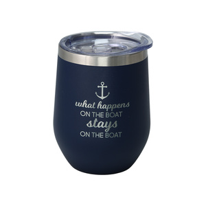 What Happens by We People - 12 oz Stemless Travel Tumbler