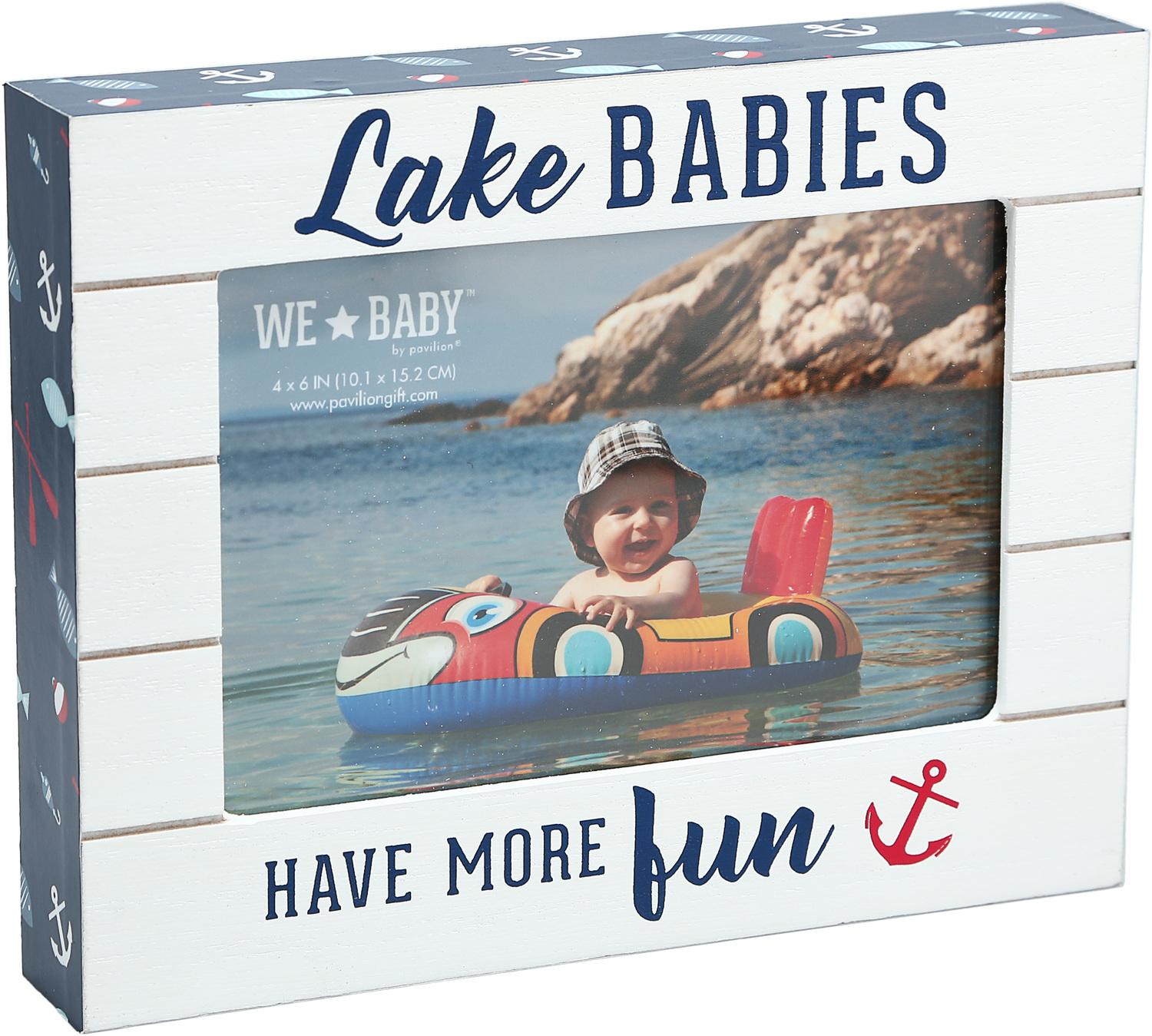 Lake Babies by We Baby - Lake Babies - 7.5" x 6" Frame
(Holds 6" x 4" Photo)