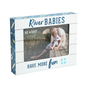 River Babies by We Baby - 7.5" x 6" Frame (Holds 6" x 4" Photo)