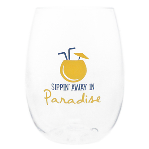 In Paradise by We People - 14 oz Tritan Stemless Wine Glass