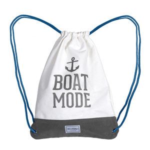 Boat Mode by We People - 13" x 17" Canvas Drawstring Bag