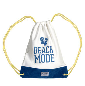 Beach Mode by We People - 13" x 17" Canvas Drawstring Bag