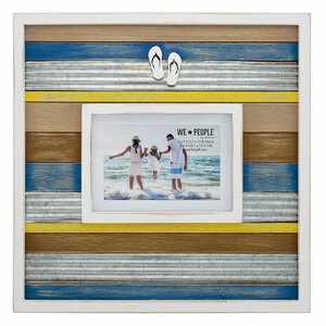 Flip Flops by We People - 14" x 14" Frame (Holds 6" x 4" or 7" x 5" Photo)