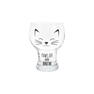 Paws Off - CAT by We Pets - 15 oz Pilsner Glass