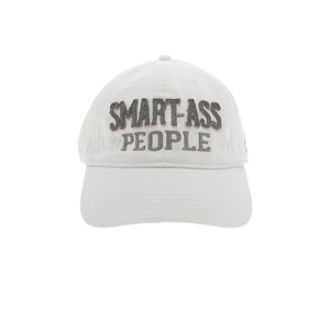 Smart-Ass People by We People - White Adjustable Hat
