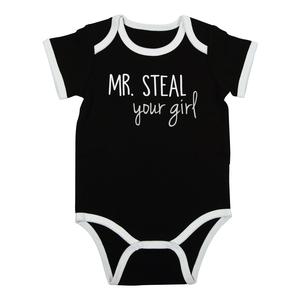 Mr. Steal by Sidewalk Talk - 6-12 Months
Black Bodysuit