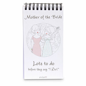 Mother of the Bride by philoSophies - 80 Page Notepad with Easel