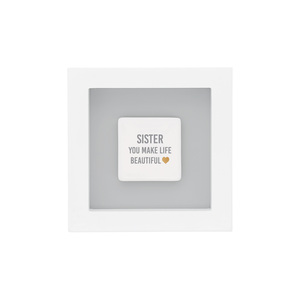 Sister by Said with Love - 4.75" Plaque
