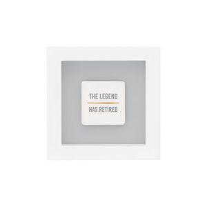 The Legend by Said with Love - 4.75" Plaque
